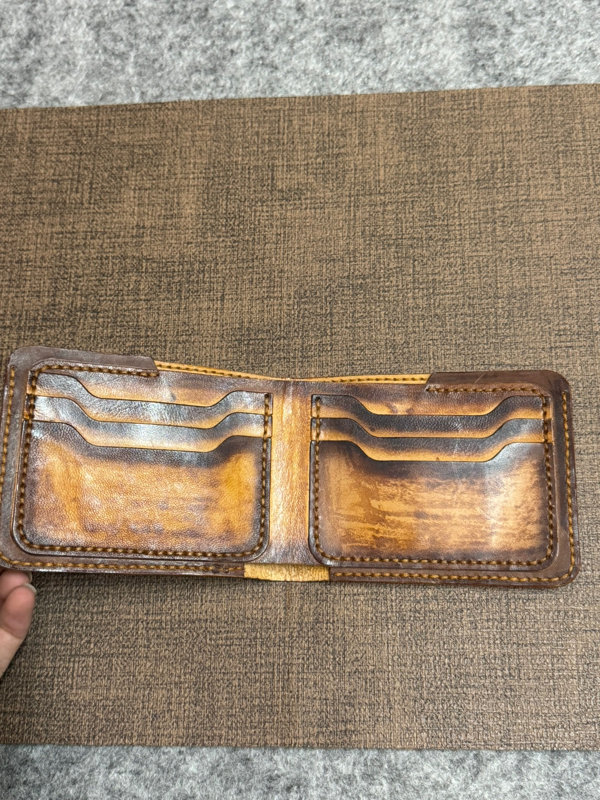 Tiger Super Classic – Vegtan Leather Handmade Wallet