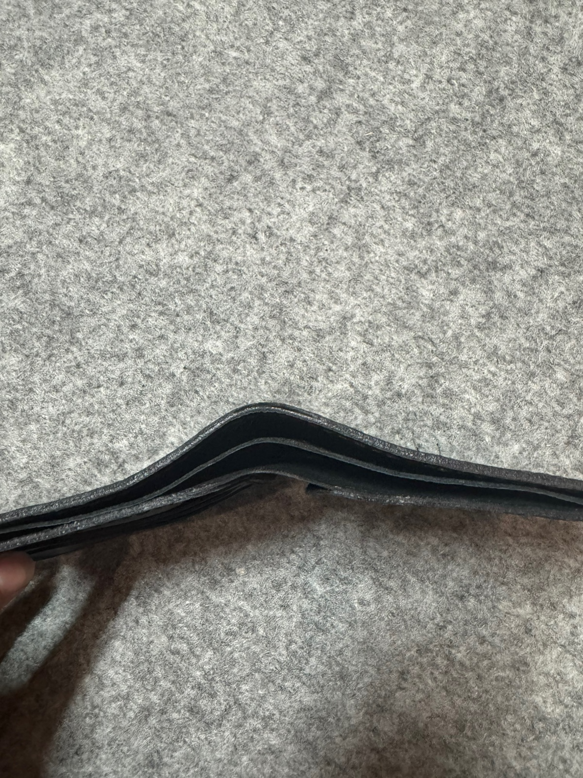 Mild Grain Pure Leather Handmade Wallet - Image 3
