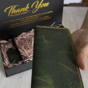 Leather Handmade Wallet – Mobile Pocket Edition