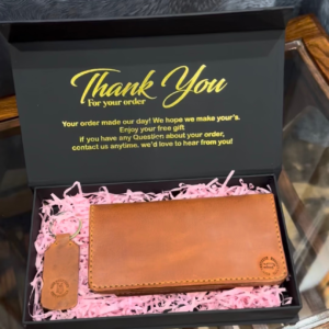 Leather Handmade Wallet – All-in-One Carry