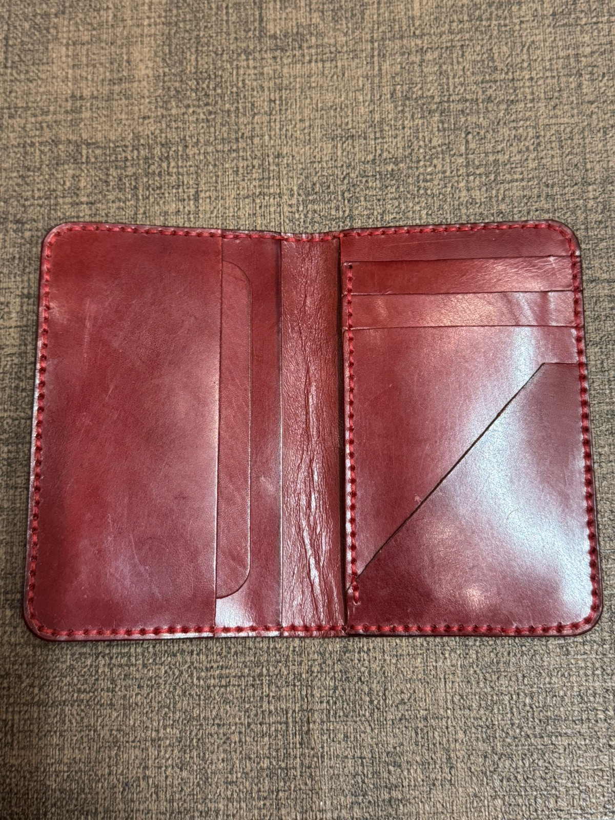 Vegtan Leather Handmade Passport Cover
