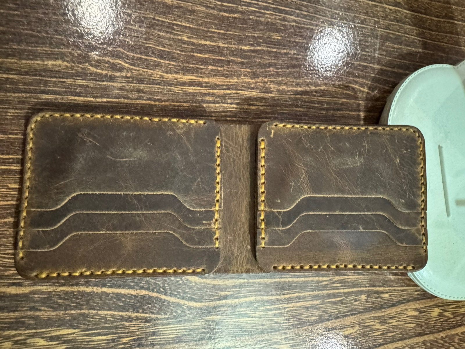 Superior – Wax Pullup Leather Handmade Wallet - Image 2