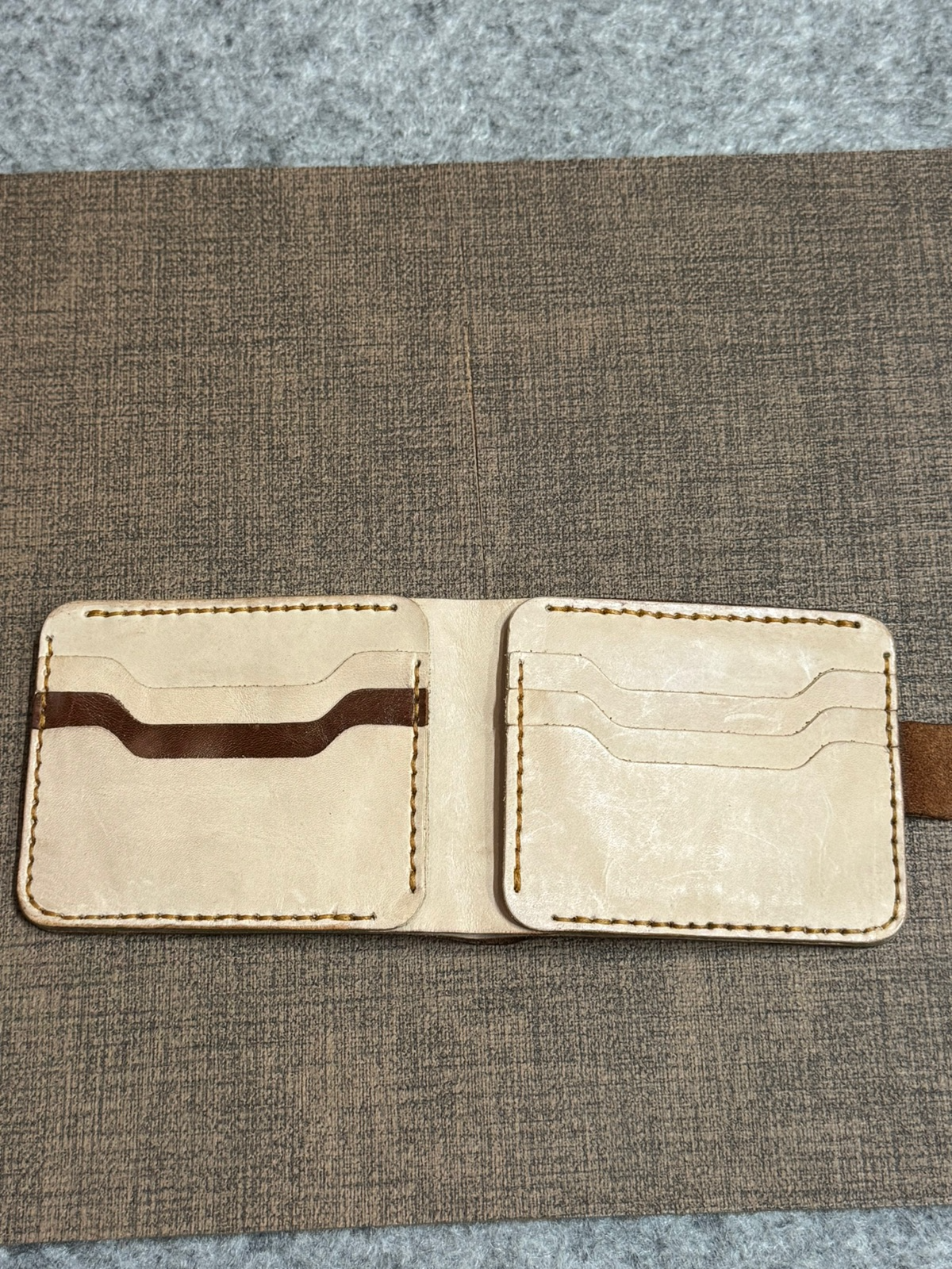 Pure Leather Handmade Wallet – Mid-Tier Edition - Image 2