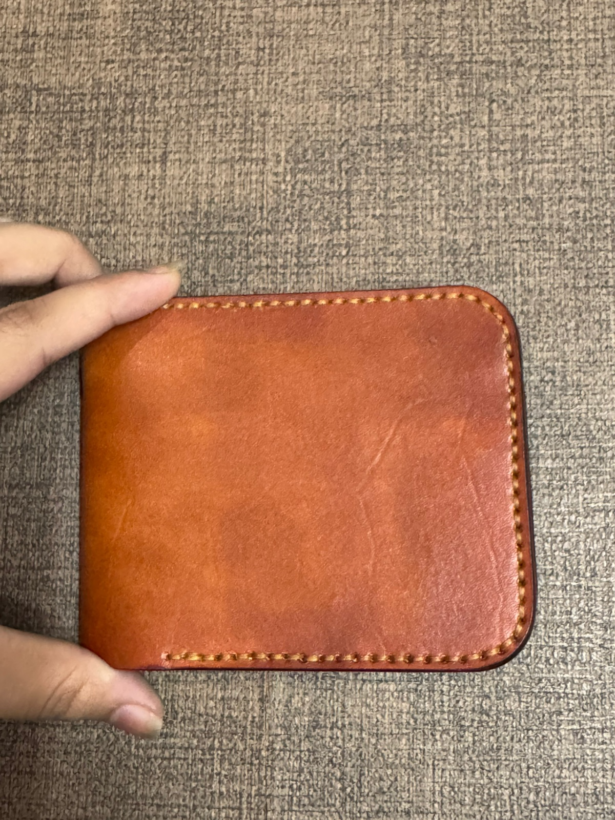 Vegtan Leather Handmade Wallet – Slim Fit