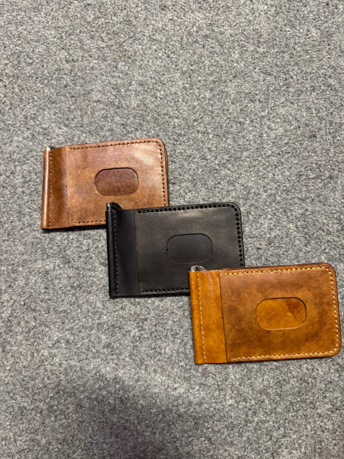 Pin Wallet – Vegtan Leather Handmade