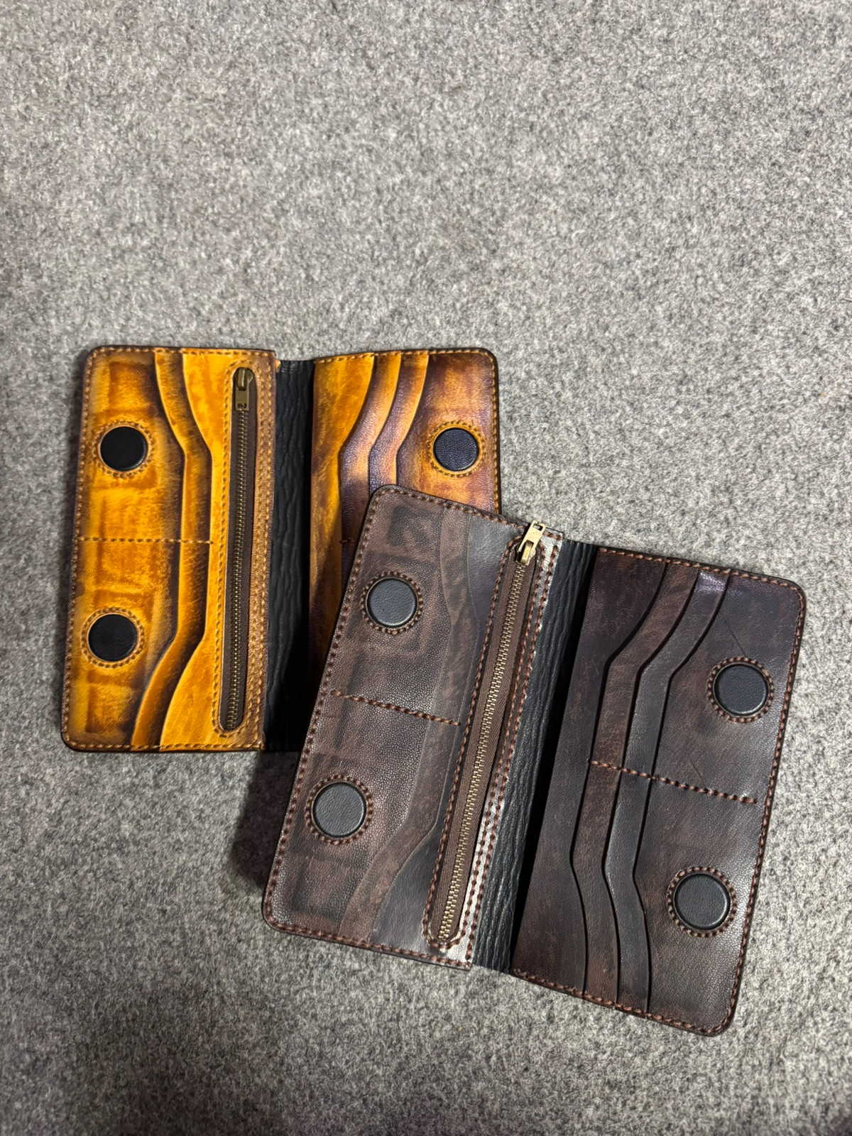 Long Wallet – Vegtan Leather Handmade – Ultimate Edition - Image 2
