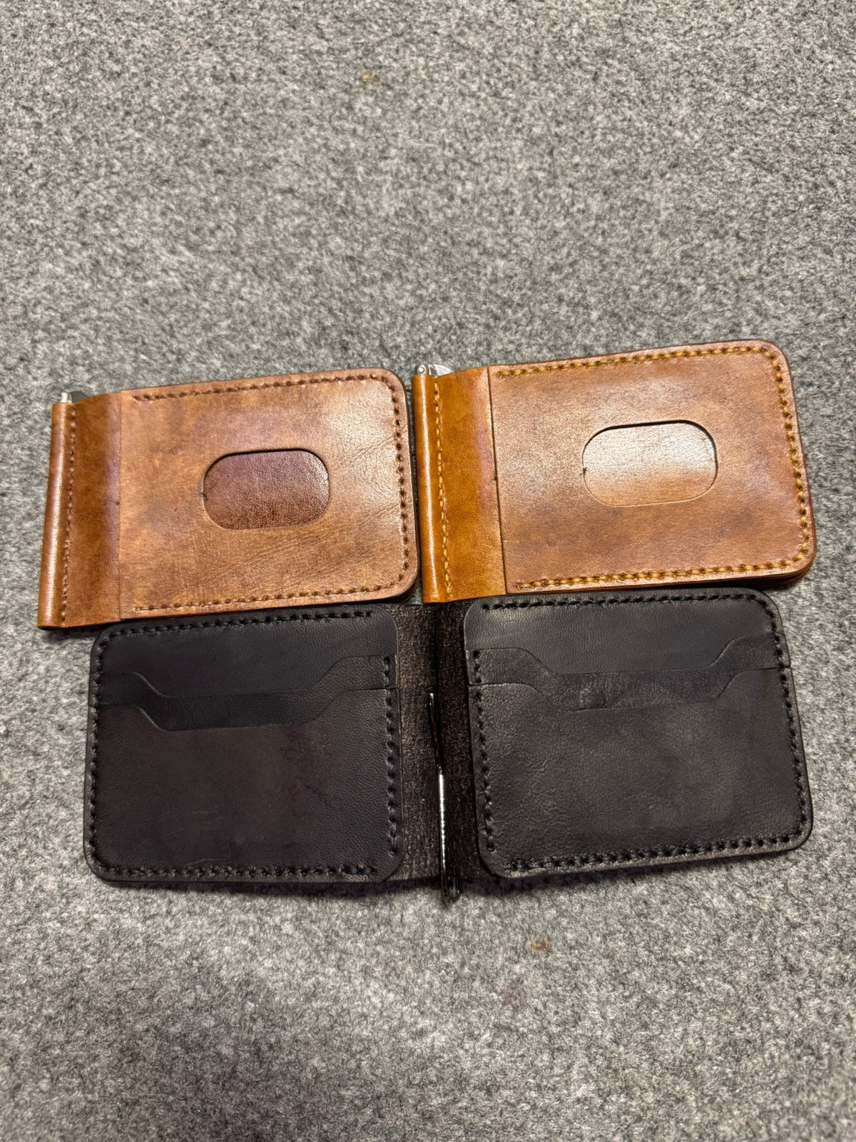 Pin Wallet – Vegtan Leather Handmade - Image 2