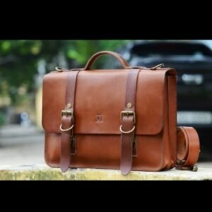 Pure Handmade Leather Laptop Bag