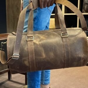 Handmade leather bag