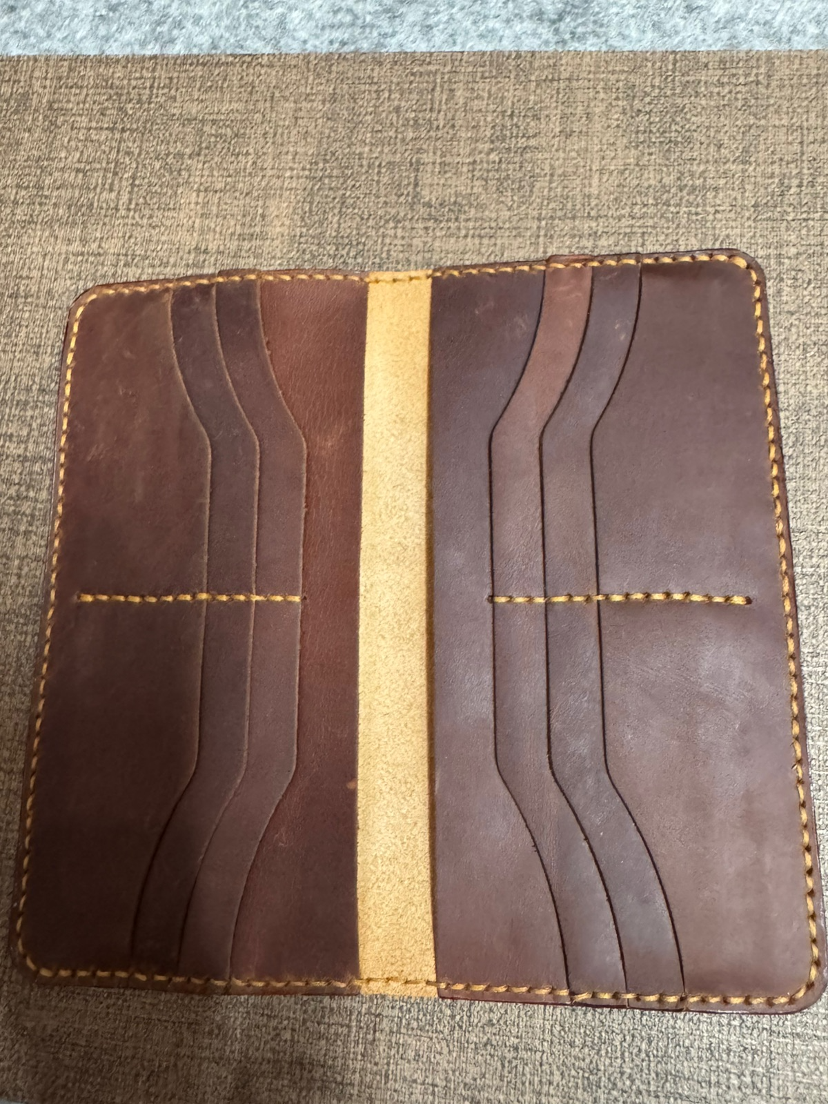 Pure Leather Handmade Wallet – Full Capacity Edition - Image 2