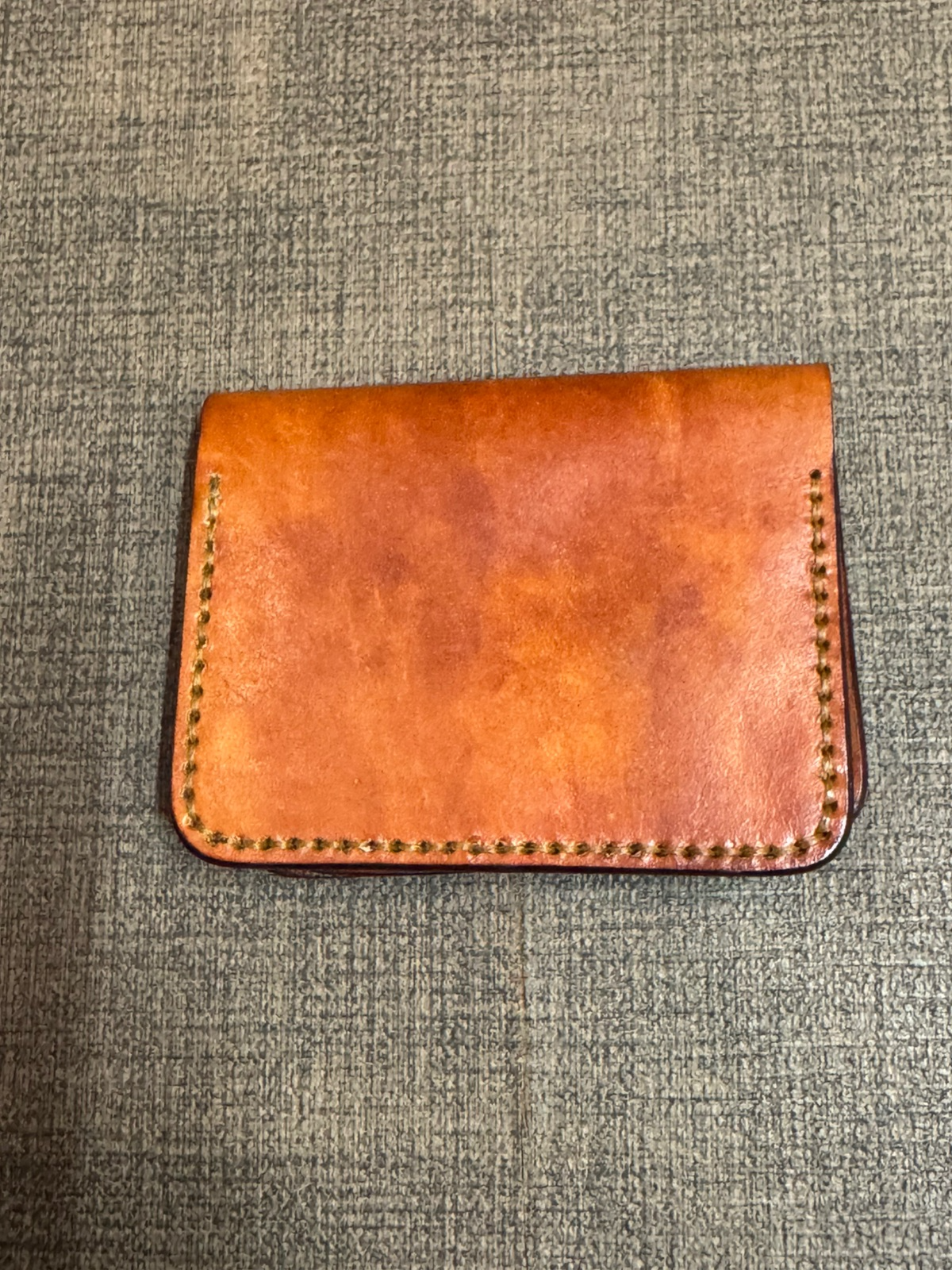 Vegtan Leather Handmade Wallet – Dual Access Design