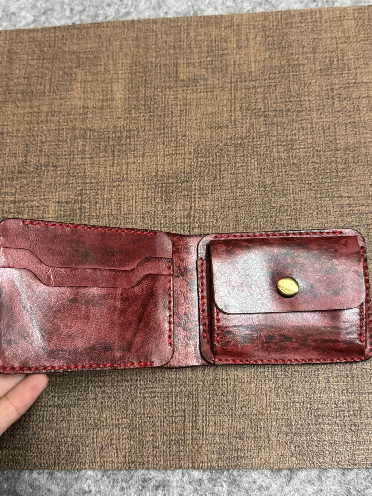 Vegtan Leather Handmade Wallet – Coin Edition (Copy)