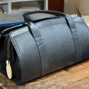 Mild Grain Leather Handmade Duffle Bag