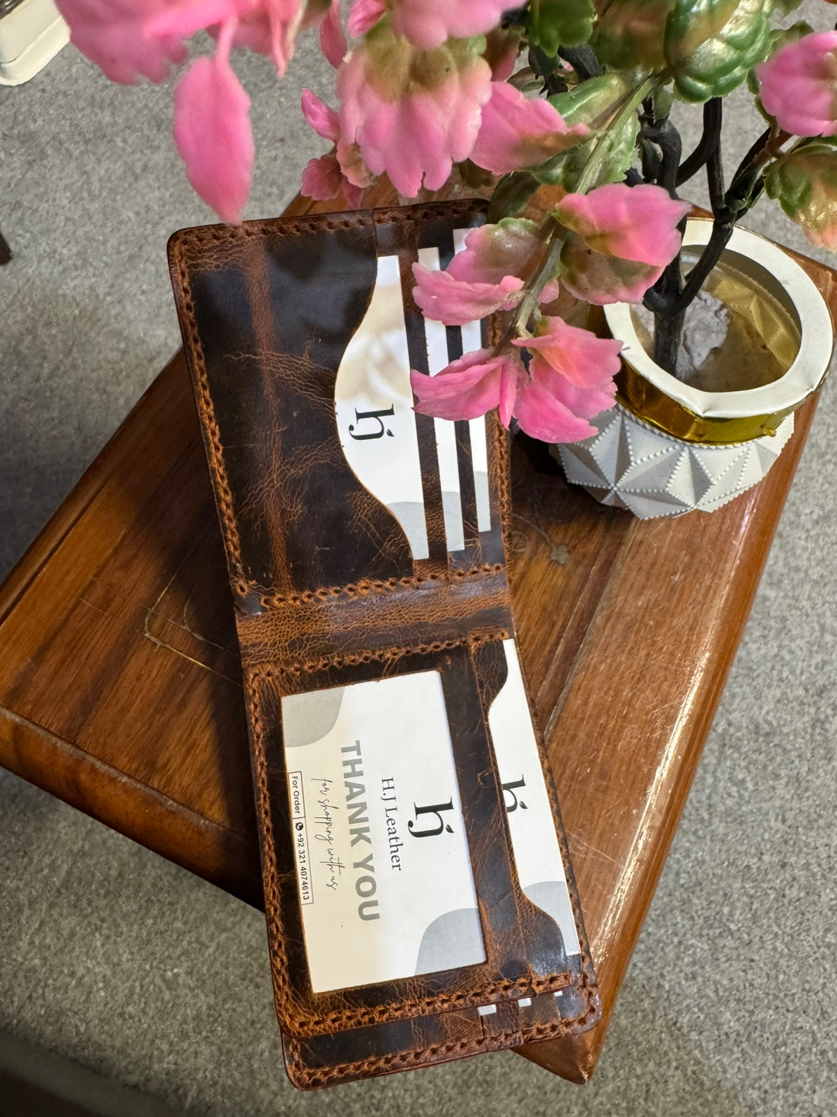 Special – Wax Pullup Leather Handmade Wallet - Image 2