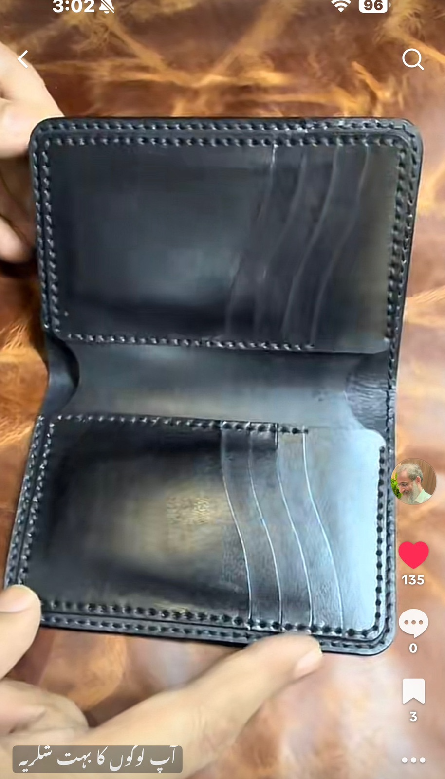 Vegtan Leather Handmade Wallet – Refined Capacity - Image 2