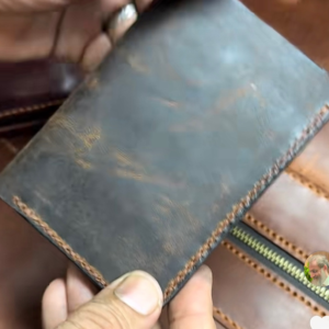 Half Long – Wax Pullup Leather Handmade Wallet