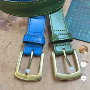 Vegtan Leather Handmade Belt