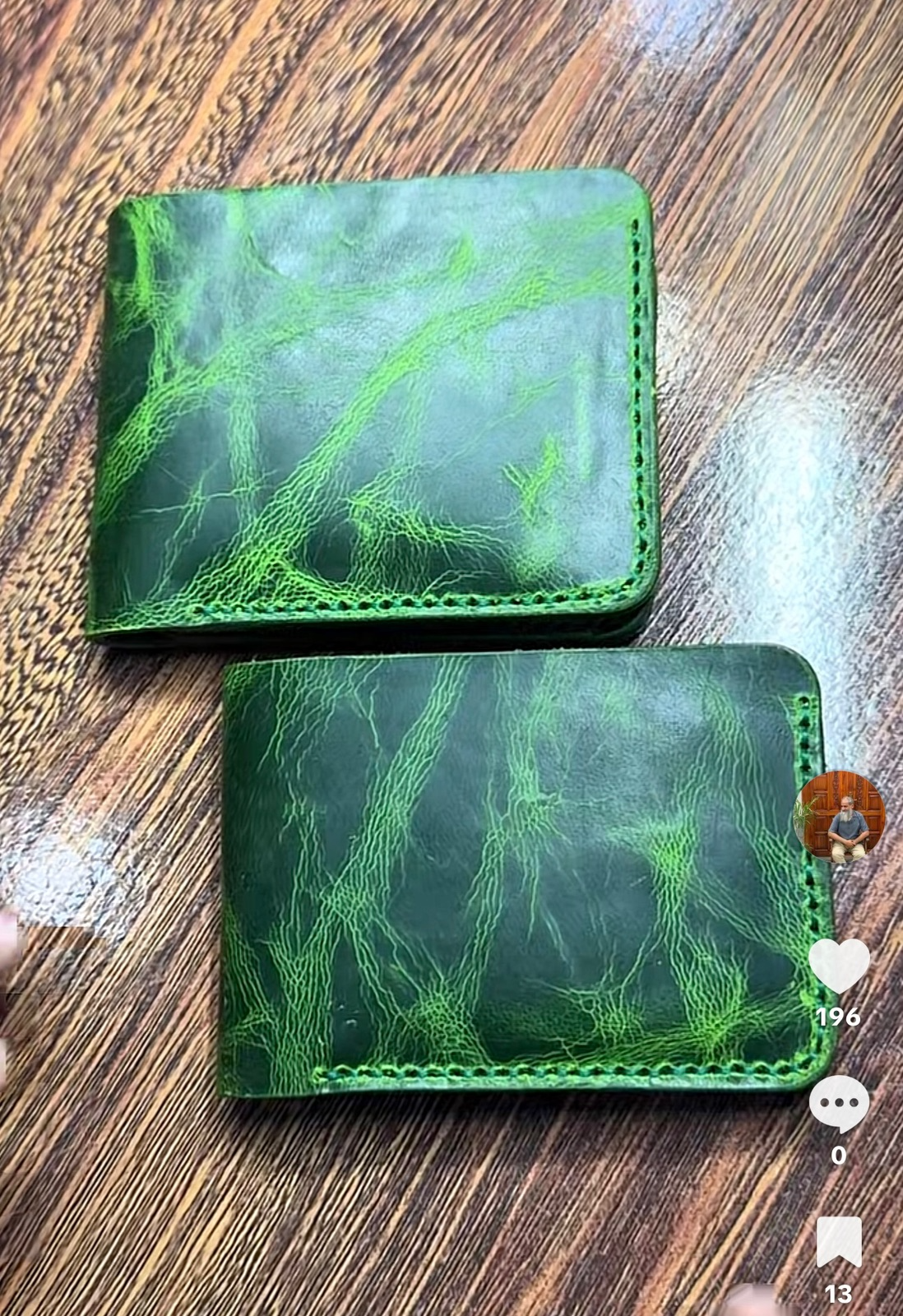 Pure Leather Handmade Wallet