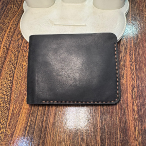 Pure Leather Handmade Wallet – No-Frills Design