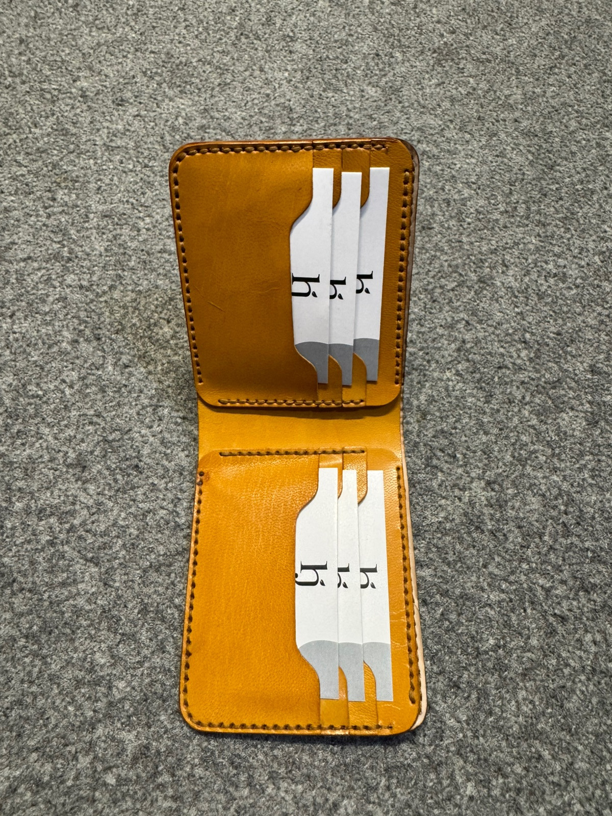 Vegtan Leather Handmade Wallet – Limited Batch - Image 2