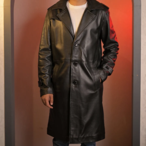 Gentleman's Leather Long Coat